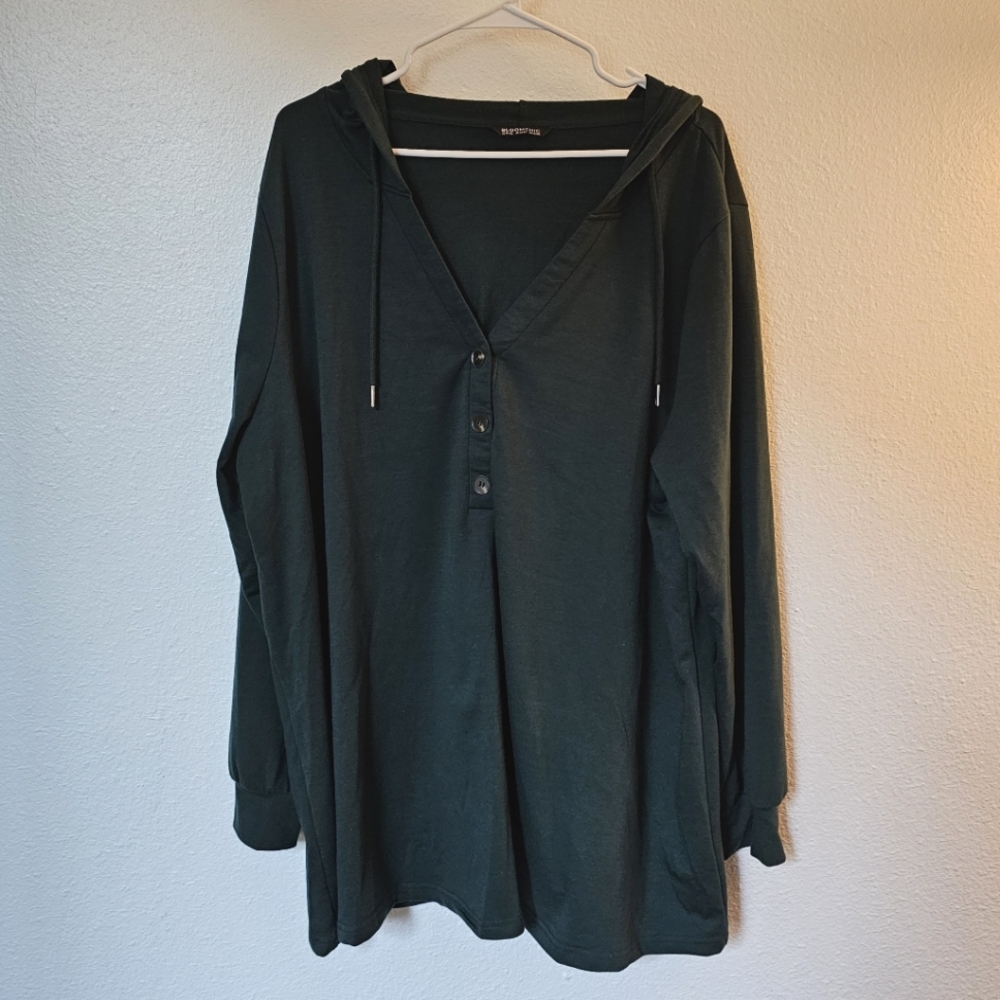18/20 Green French Terry Hoodie